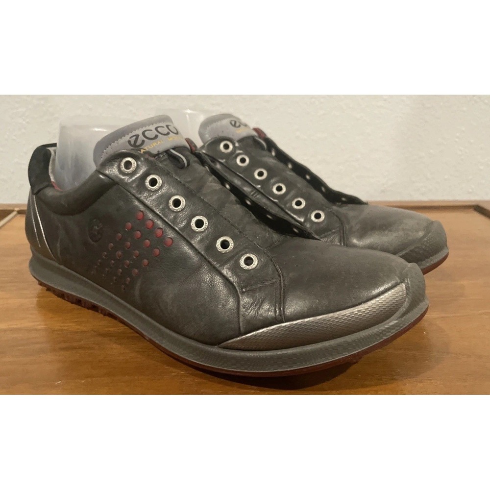 ECCO Natural Motion Biom Yak Leather Golf‎ Shoes Mens EU 44